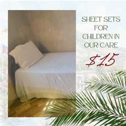 Sheet Sets for Children in Our Care